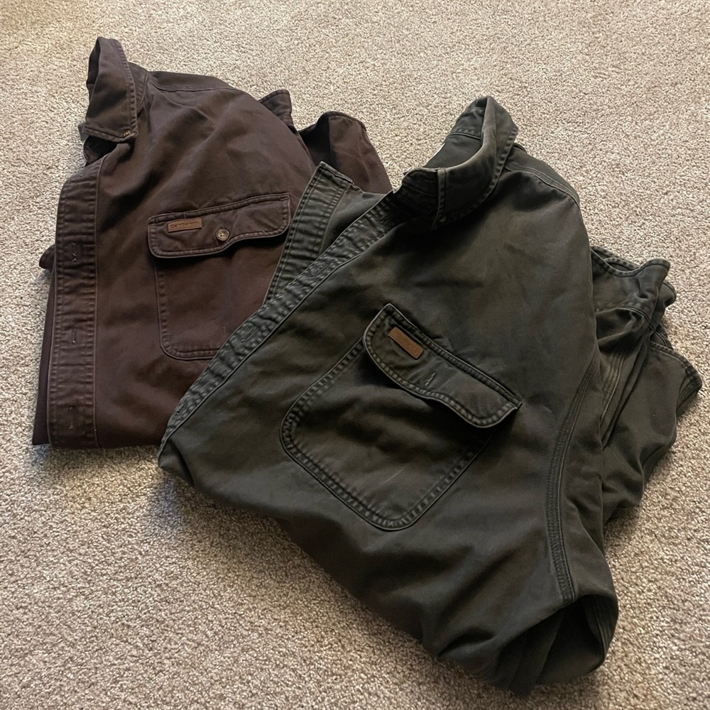 Men’s Carhartt button up bundle